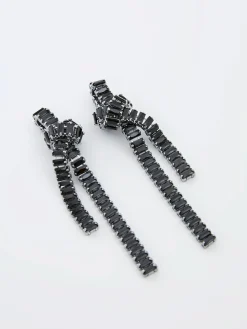 Women French Connection Jewellery|Jewellery-Elongated Knot Earrings