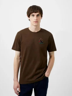 French Connection T-Shirts & Polo Shirts-Embroidered Bear Organic Graphic T-Shirt