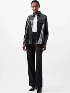 French Connection Tops|Shirts-Emmett PU Overshirt