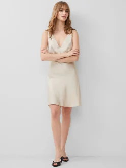 French Connection Party Dresses-Ennis Eco Satin Slip Mini Dress