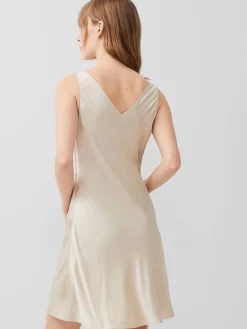 French Connection Party Dresses-Ennis Eco Satin Slip Mini Dress