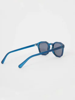 French Connection Sunglasses-Faceted Preppy Sunglasses