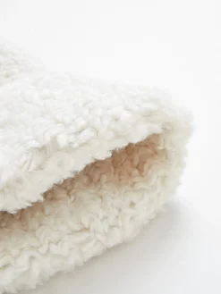 French Connection Hats-Faux Shearling Bucket Hat