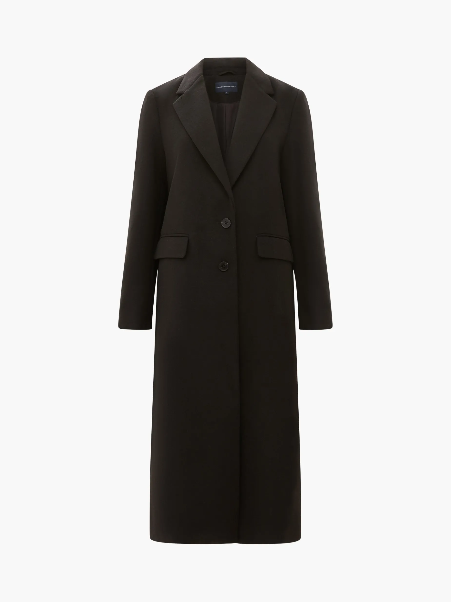 French Connection Coats & Jackets|Jeans & A Nice Top-Fawn Felt Single Breasted Coat