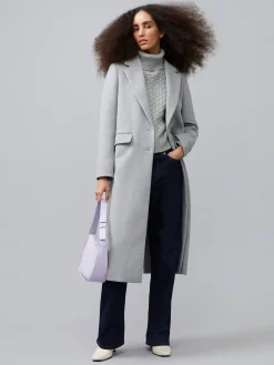 French Connection Coats & Jackets|Jeans & A Nice Top-Fawn Felt Single Breasted Coat