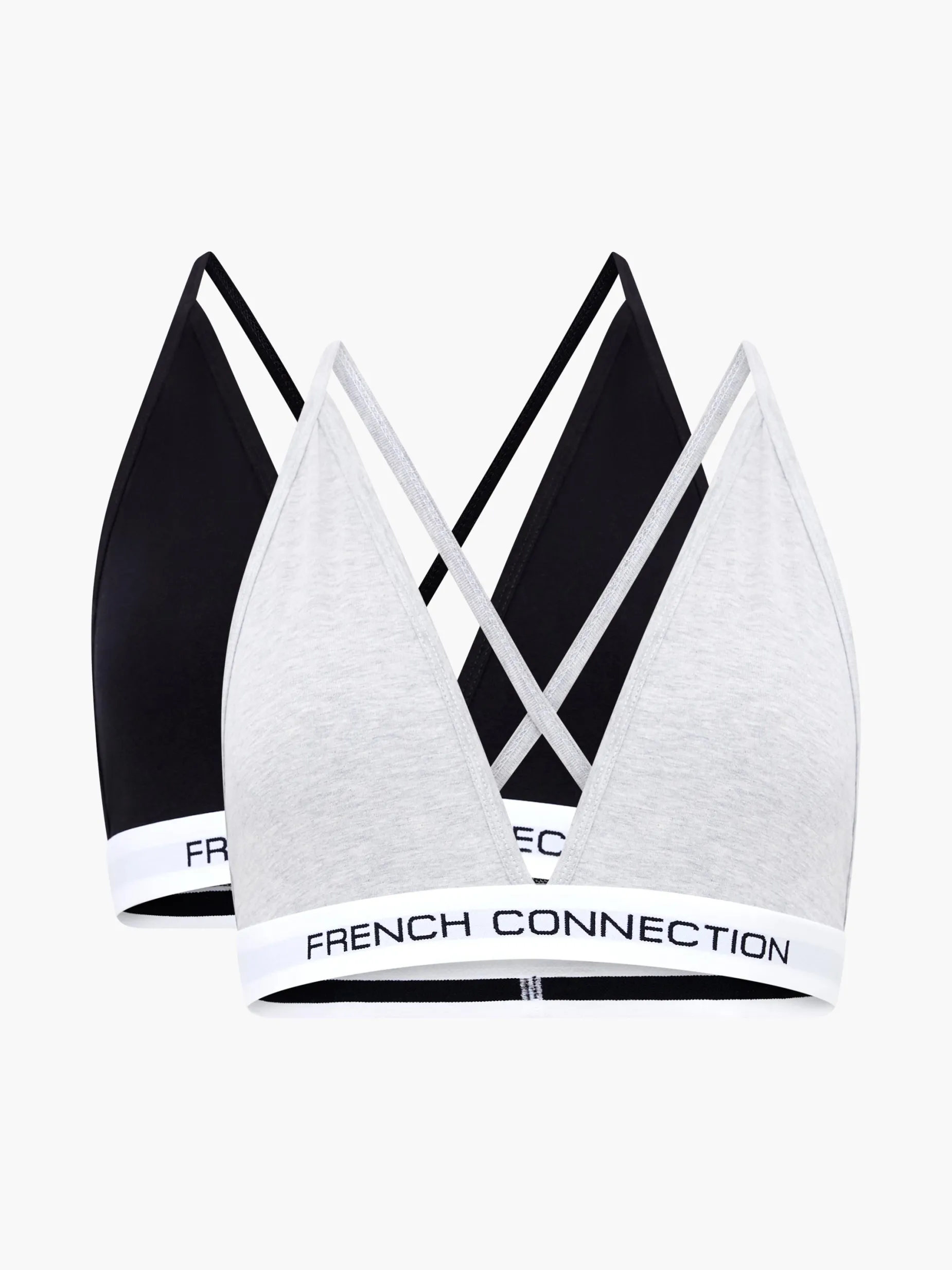 French Connection Underwear & Socks-Fc 2 Pack Logo Bralette