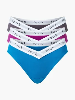 French Connection Underwear & Socks-FCUK 3 Pack V-Cut Briefs