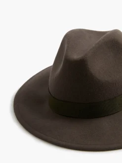 French Connection Hats-Felt Trilby Hat