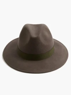 French Connection Hats-Felt Trilby Hat