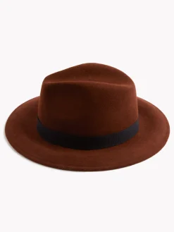 French Connection Hats-Felt Trilby Hat