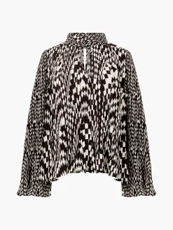 French Connection Tops|Jeans & A Nice Top-Fern Arie Pleated Ella Crepe Top