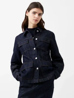 French Connection Coats & Jackets|Co-Ords-Finley Denim Jacket