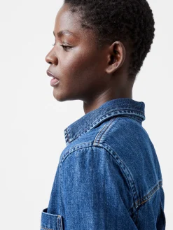 French Connection Tops|Shirts-Finley Denim Long Sleeve Shirt