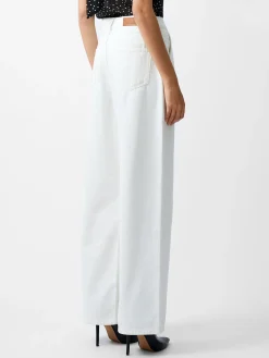 French Connection Trousers|Jeans-Finley Denim Wide Leg Jeans 32 Inch