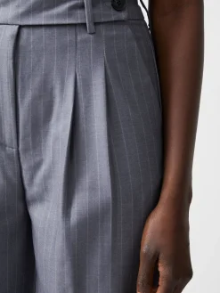Women French Connection Trousers|Co-Ords-Fiorella Pinstripe Trousers