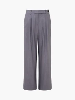 Women French Connection Trousers|Co-Ords-Fiorella Pinstripe Trousers