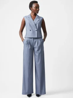 Women French Connection Coats & Jackets|Co-Ords-Fiorella Pinstripe Waistcoat