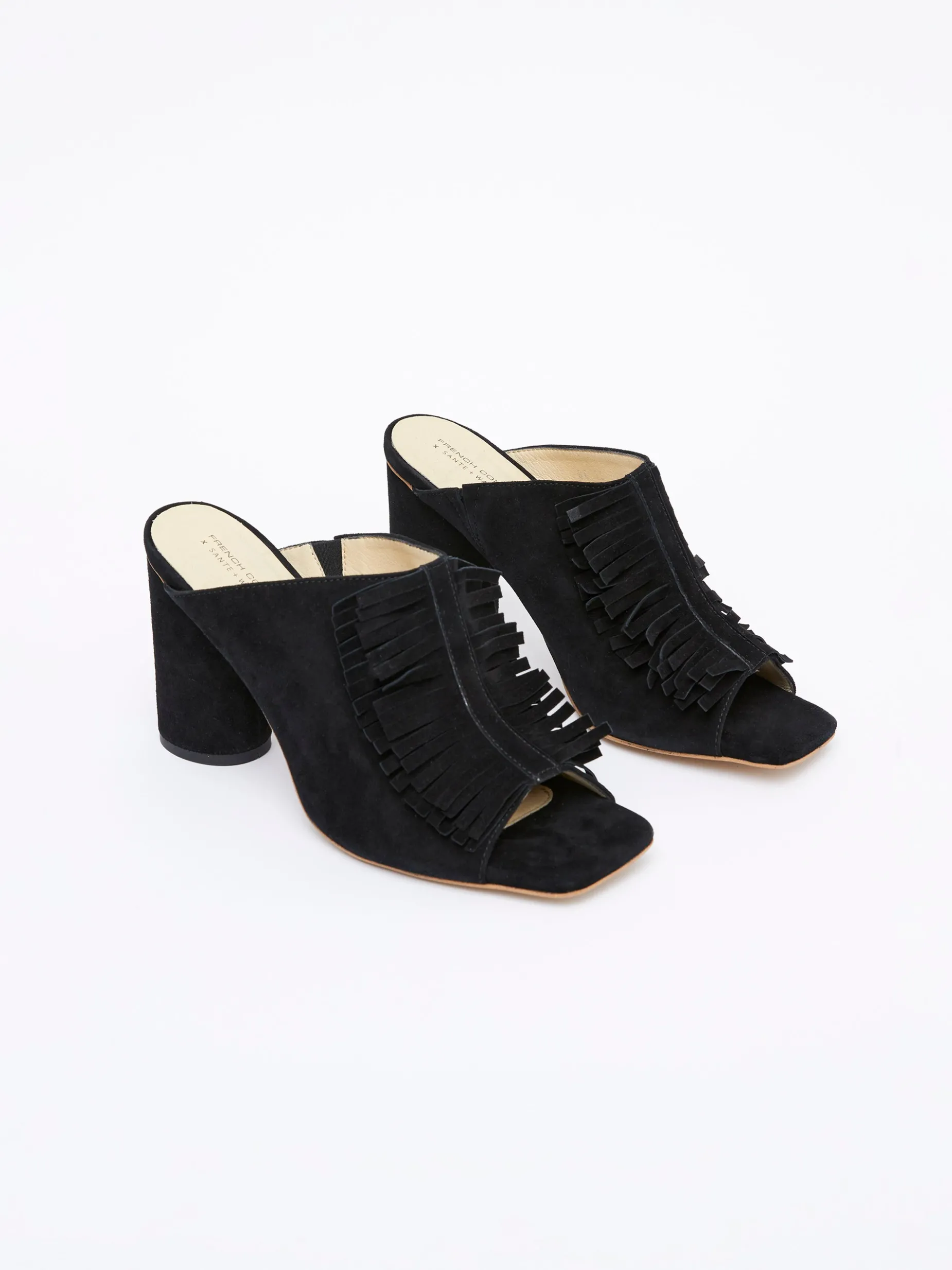 Women French Connection Shoes|Shoes-Flora Fringed Mules