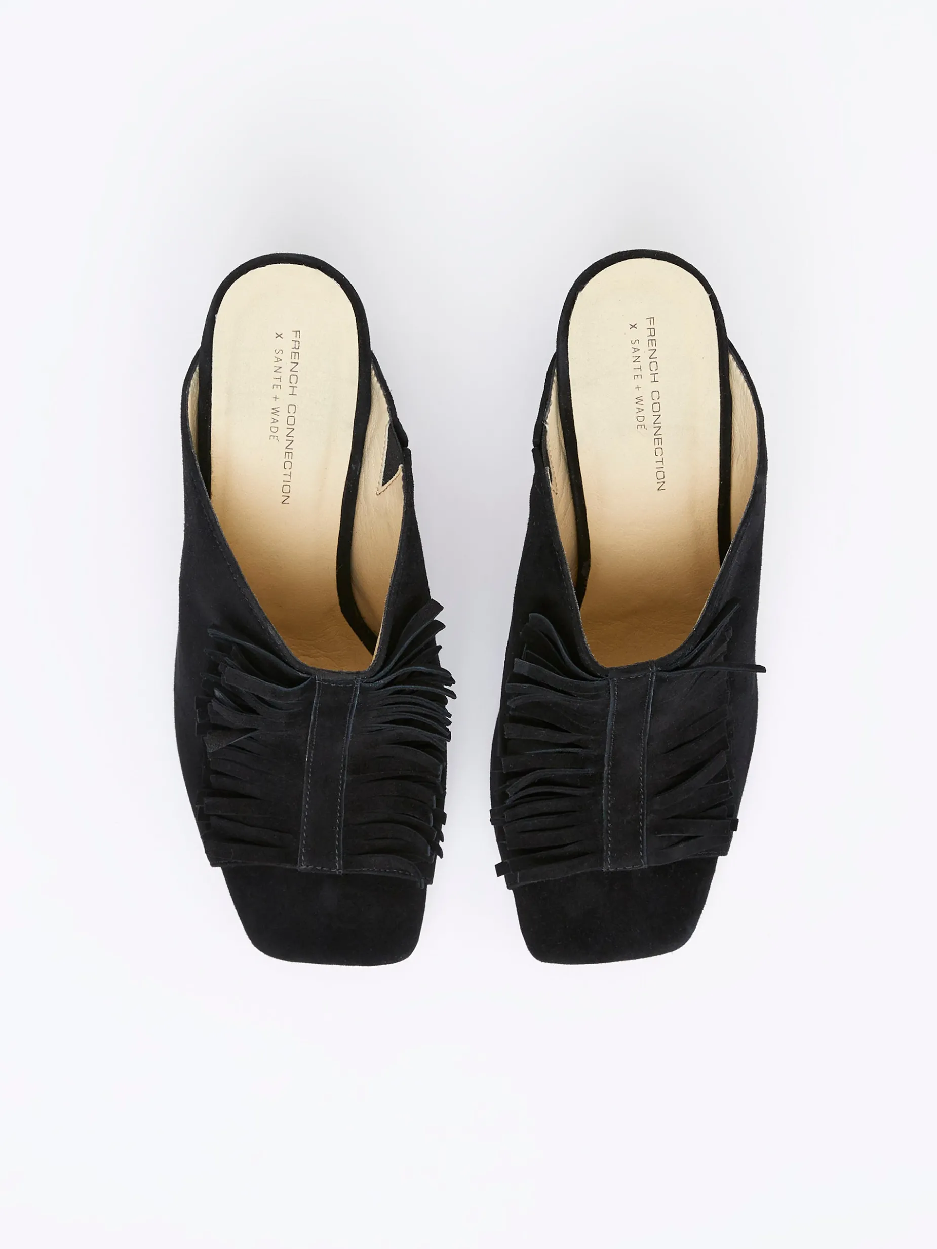 Women French Connection Shoes|Shoes-Flora Fringed Mules