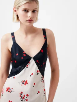 French Connection Maxi Dresses|Party Dresses-Floramour Ennis Eco Satin Slip Dress