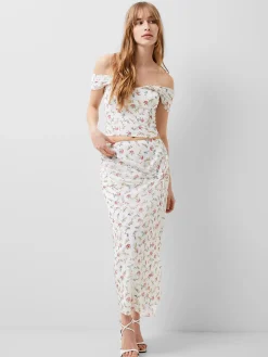 French Connection Co-Ords-Floriana Hallie Crinkle Skirt