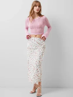 French Connection Co-Ords-Floriana Hallie Crinkle Skirt