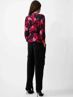 French Connection Tops|Jeans & A Nice Top-Foliage Chiara Balloon Sleeve Top