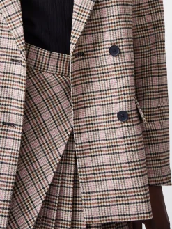 French Connection Coats & Jackets|Co-Ords-Gina Check Blazer