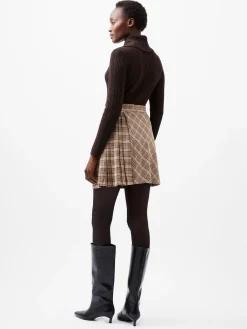 French Connection Skirts & Shorts|Co-Ords-Gina Check Pleated Mini Skirt