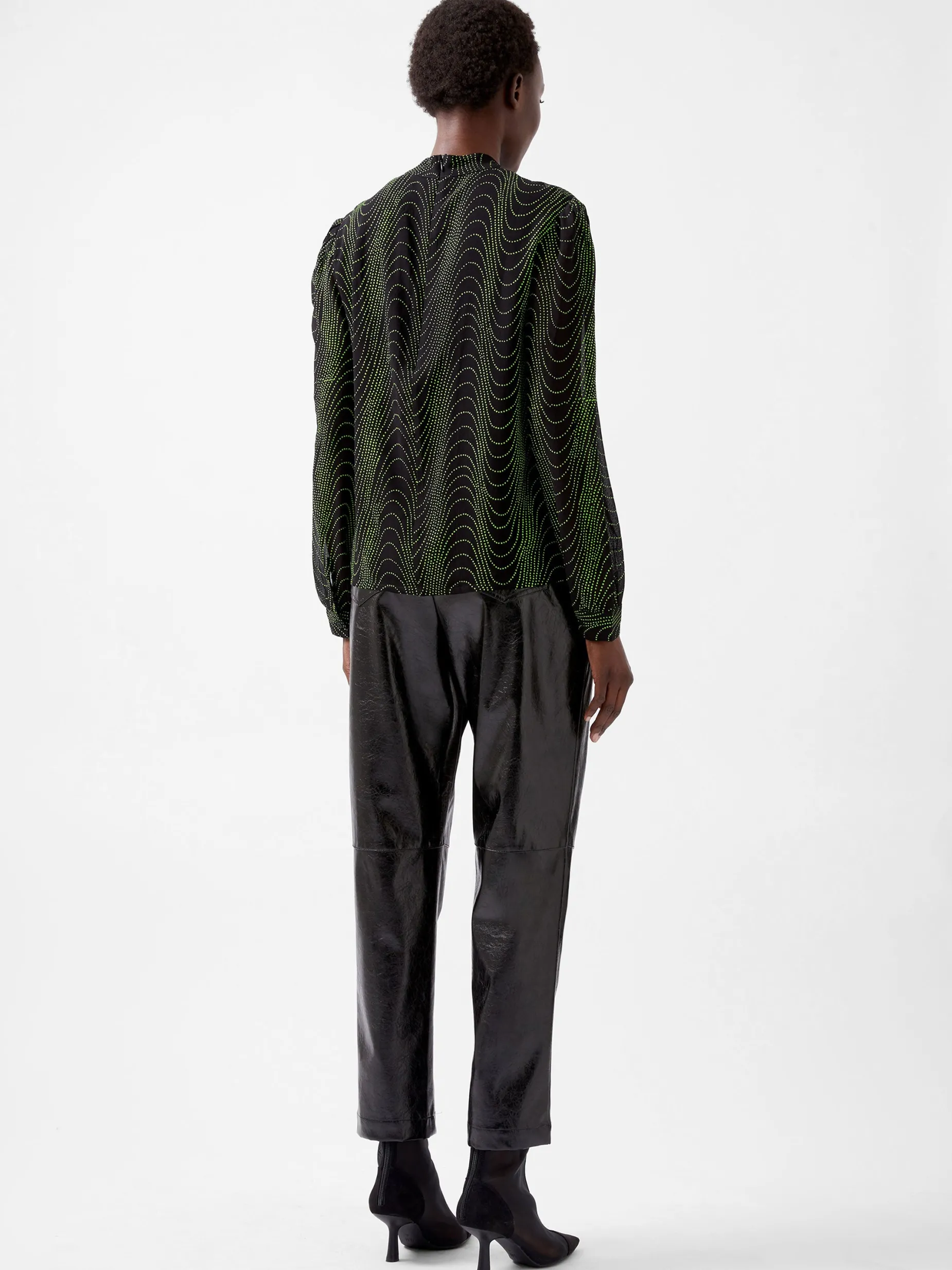 French Connection Tops|Jeans & A Nice Top-Grace Alohi Keyhole Blouse