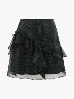 French Connection Skirts & Shorts|Skirts-Grace Artemis Frill Mini Skirt