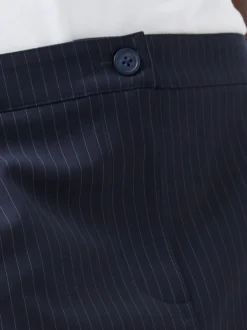 Women French Connection Skirts & Shorts|Co-Ords-Hailey Pinstripe Cargo Skirt