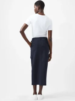 Women French Connection Skirts & Shorts|Co-Ords-Hailey Pinstripe Cargo Skirt