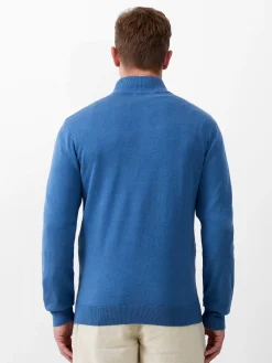 French Connection Knitwear-Half Zip Funnel Neck Jumper