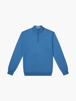 French Connection Knitwear-Half Zip Funnel Neck Jumper
