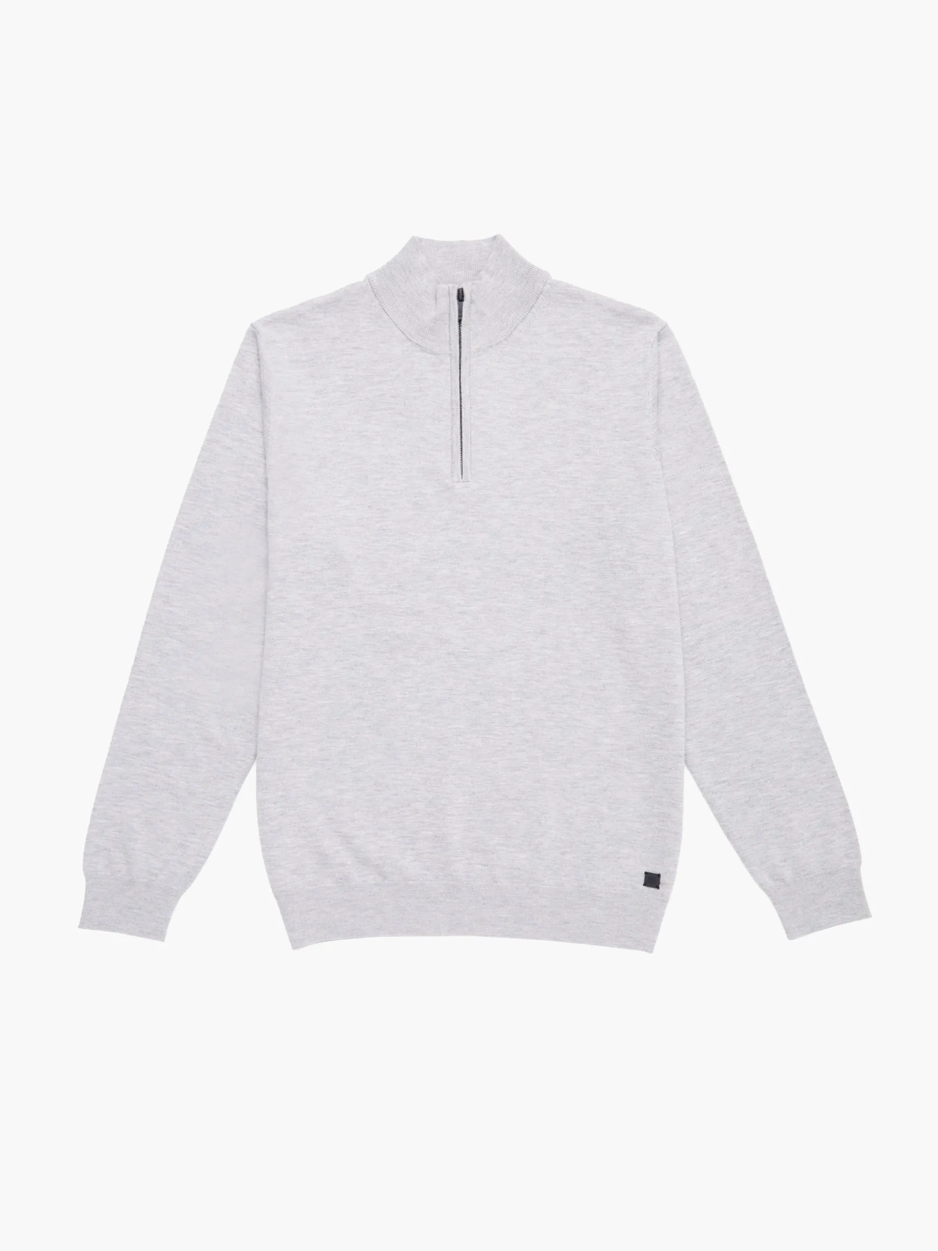 French Connection Knitwear-Half Zip Knitted Jumper