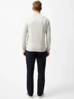 French Connection Knitwear-Half Zip Knitted Jumper