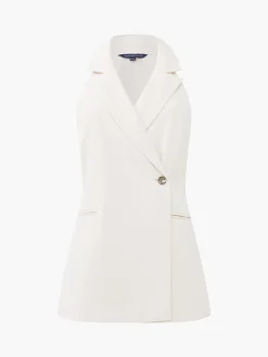Women French Connection Co-Ords|Suits-Harrie Suiting Halterneck Waistcoat