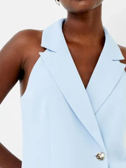 Women French Connection Co-Ords|Suits-Harrie Suiting Halterneck Waistcoat