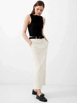 Women French Connection Skirts & Shorts|Co-Ords-Harrie Suiting Midaxi Skirt