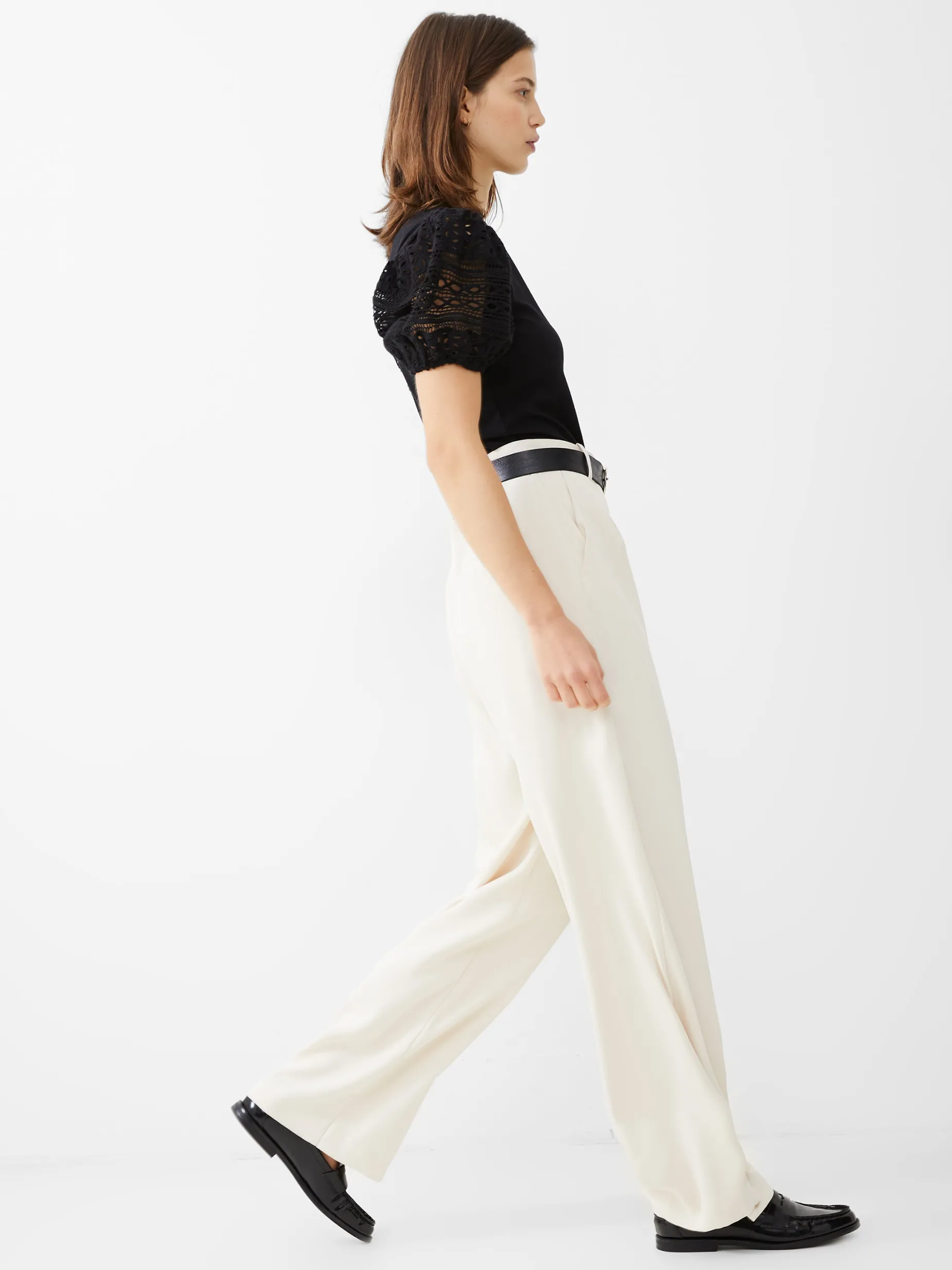 Women French Connection Trousers|Co-Ords-Harrie Tailored Trousers