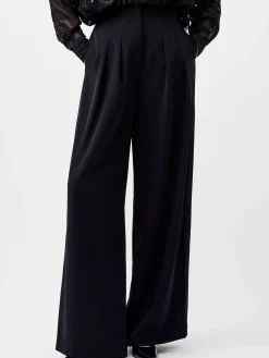 Women French Connection Trousers|Co-Ords-Harrie Tailored Wide Leg Trousers