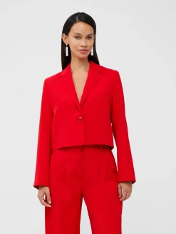 Women French Connection Suits|Women'S Suits-Harry Suiting Cropped Blazer