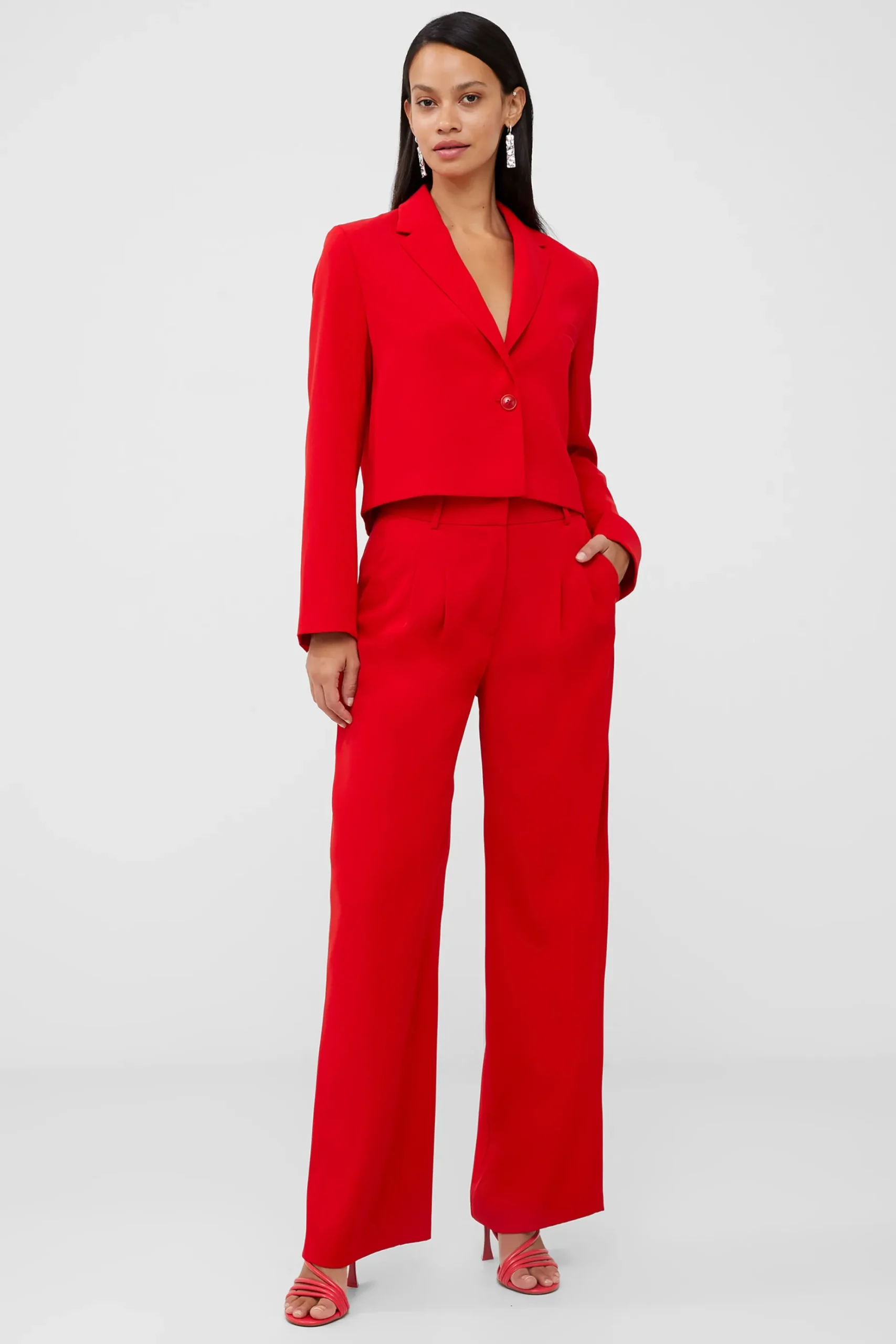 Women French Connection Suits|Women'S Suits-Harry Suiting Cropped Blazer