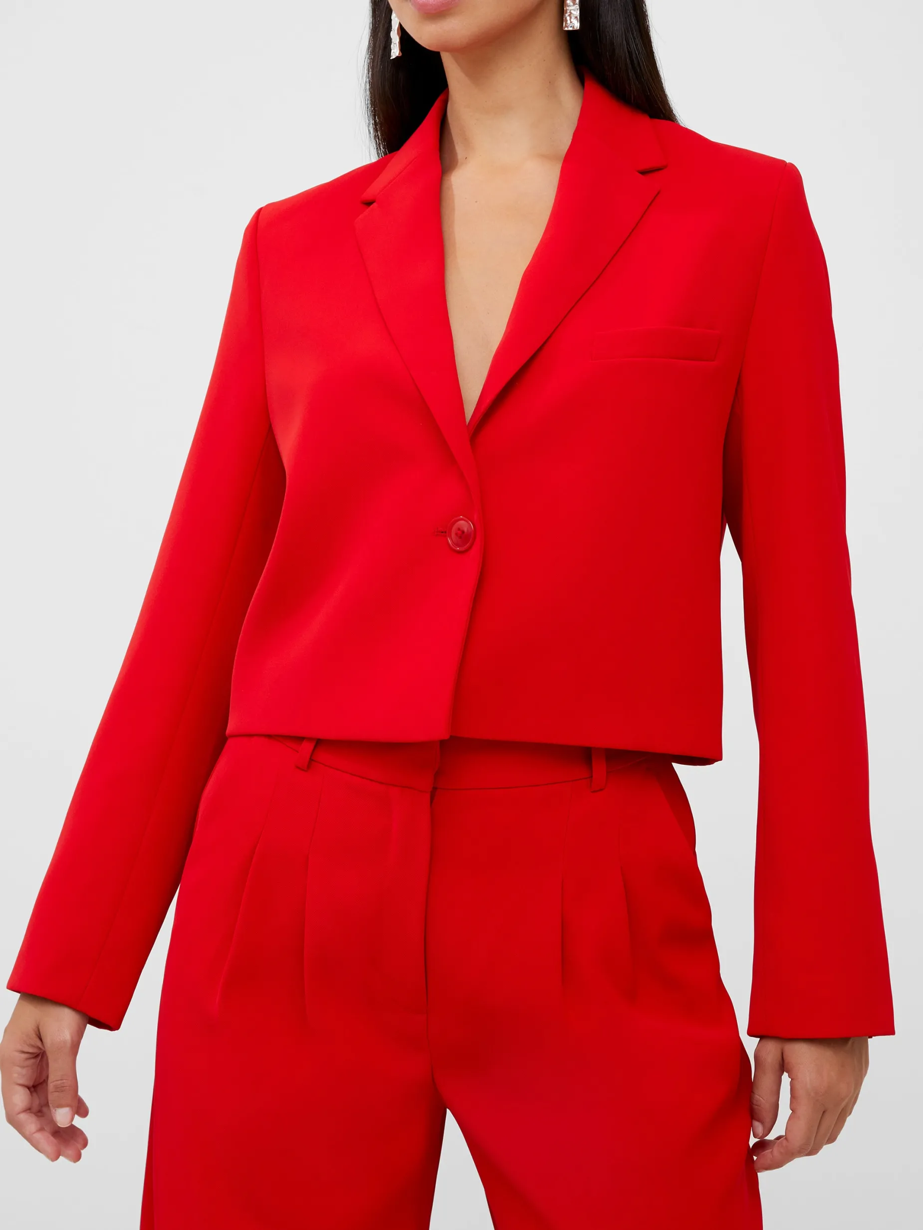 Women French Connection Suits|Women'S Suits-Harry Suiting Cropped Blazer