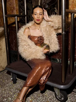 French Connection Coats & Jackets-Harvey Faux Fur Jacket