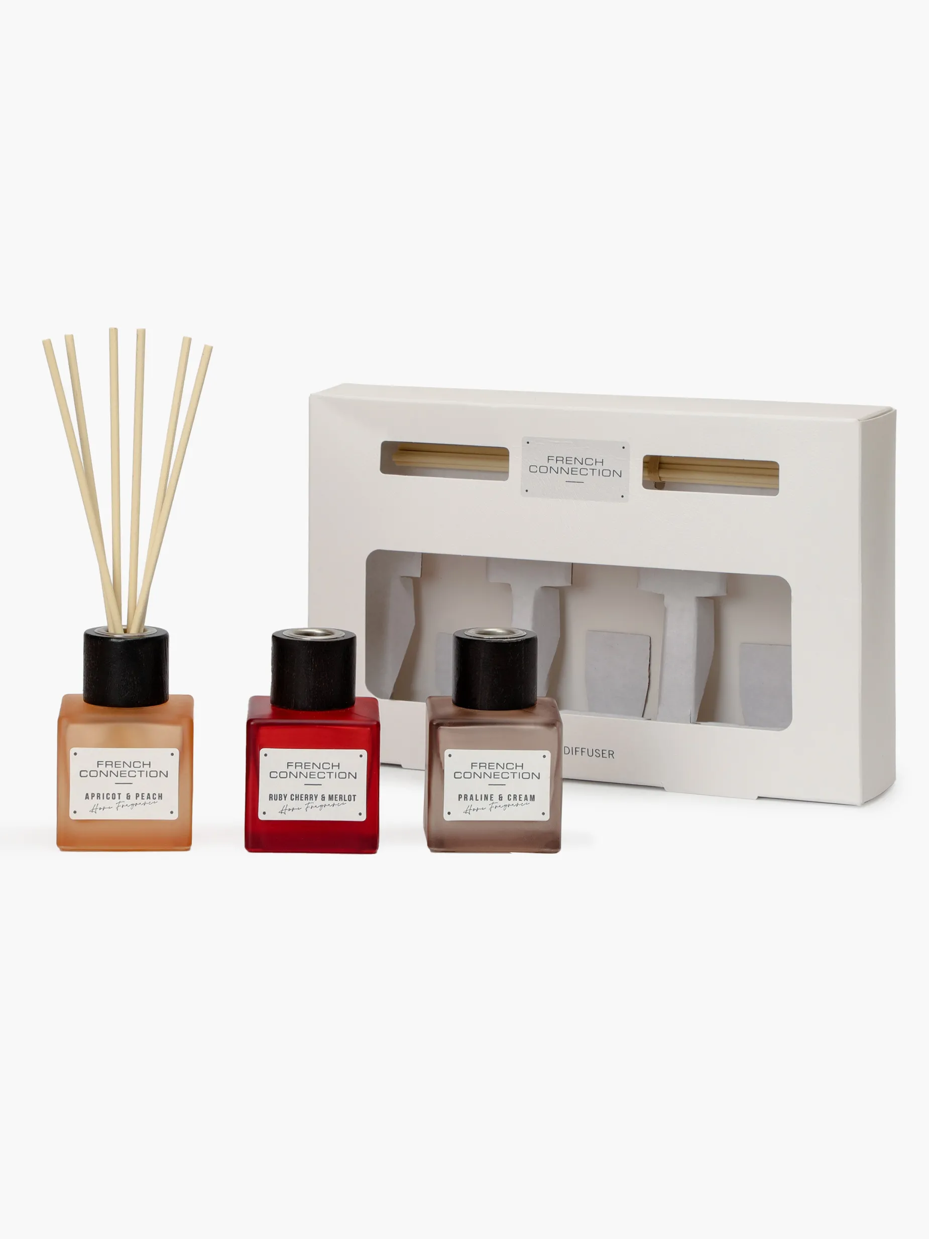 French Connection Home Accessories-Indulgence Diffuser (Set Of 3)