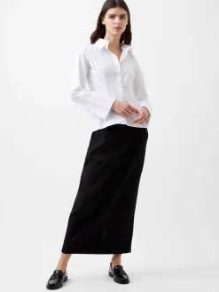 French Connection Tops|Shirts-Isabelle Poplin Fitted Shirt