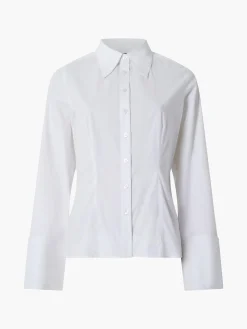 French Connection Tops|Shirts-Isabelle Poplin Fitted Shirt