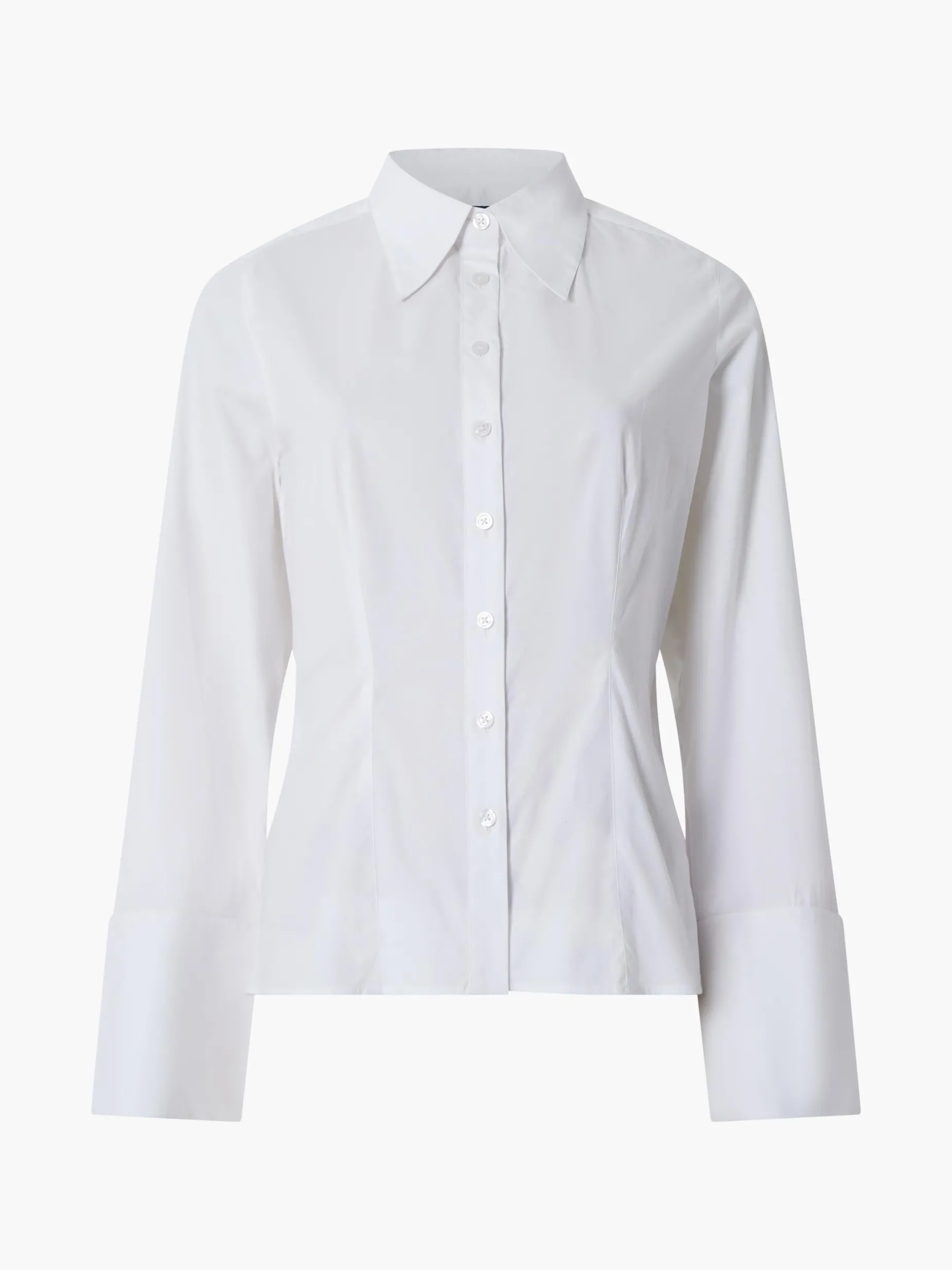 French Connection Tops|Shirts-Isabelle Poplin Fitted Shirt